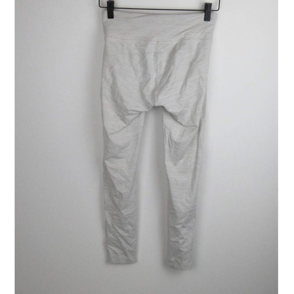 Outdoor Voices Heathered White/Gray 7/8 Leggings sz S Flawed - Picture 2 of 7
